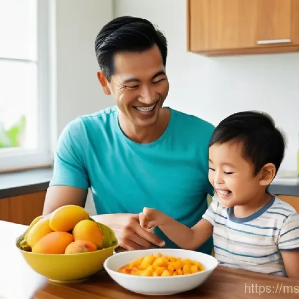 예방 중심 헬스케어의 성공적인 프레임워크 - **Prompt: "A vibrant and inviting scene of a Malaysian family – a mother, father, and their child (w...