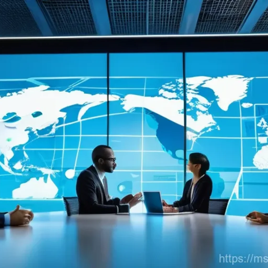 예방 중심 헬스케어와 글로벌 협력 - **Prompt:** A diverse group of global health leaders, including male and female professionals from v...